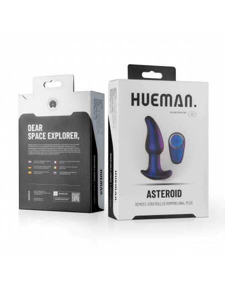 Hueman - Asteroid Rimming Anal - Kulki i korki analne wibrujące - 1