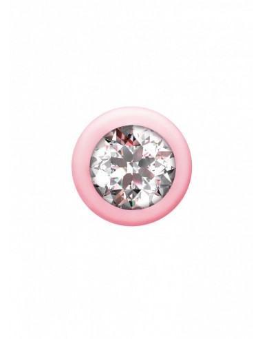 Anal bead with crystal Emotions Buddy Pink - Korki analne silikonowe - 4