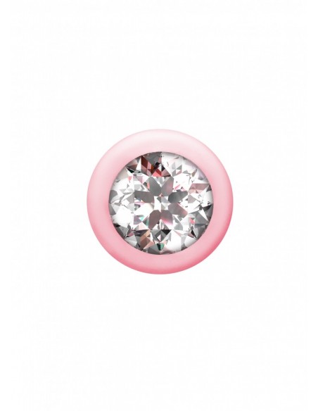 Anal bead with crystal Emotions Buddy Pink - Korki analne silikonowe - 4