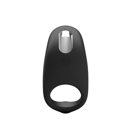 Pierścień na penisa Gemma z wibracjami i stymulatorem łechtaczki 8,4 cm - 3