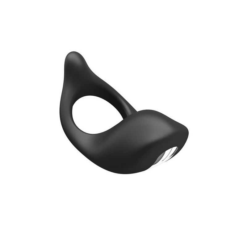 Pierścień na penisa Gemma z wibracjami i stymulatorem łechtaczki 8,4 cm - 6