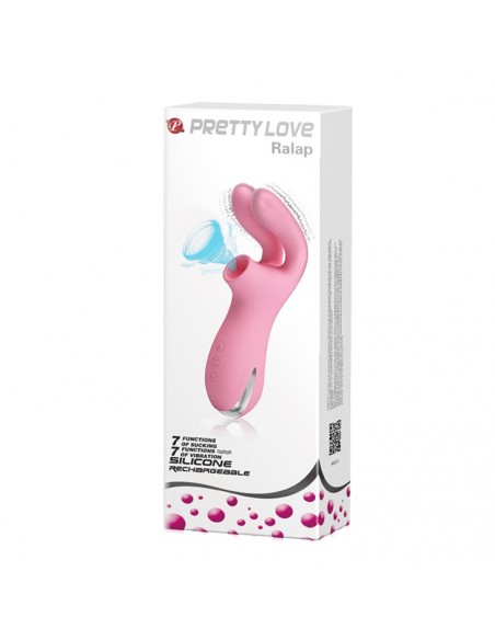 PRETTY LOVE - RALAP USB 7 +7 Sucking / Vibration - Wibratory Bezdotykowe - 1