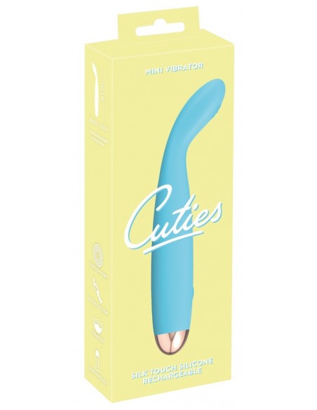 Cuties 2.0 Mini Vibrator Blue - Wibratory Punktu G - 1