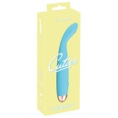 Wibrator Cuties Mini Blue 2.G – elastyczna główka, 7 trybów wibracji, długość 18,7 cm - 1