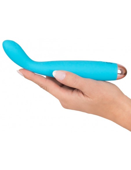 Cuties 2.0 Mini Vibrator Blue - Wibratory Punktu G - 4