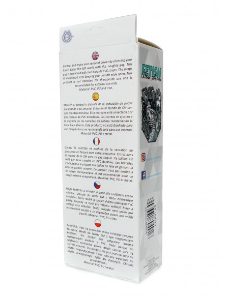 Knebel-Ball Gag - Fetish Boss Series - Kneble do ust - 8