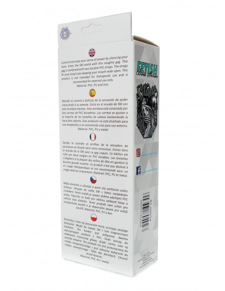 Knebel-Ball Gag - Fetish Boss Series - Kneble do ust - 9