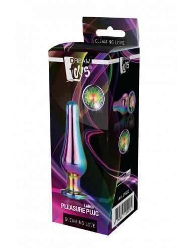 GLEAMING LOVE COLOURED PLEASURE PLUG L - Korki analne stalowe - 5