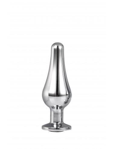 GLEAMING LOVE SILVER PLEASURE PLUG S - Korki analne stalowe - 2