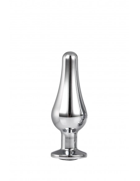 GLEAMING LOVE SILVER PLEASURE PLUG S - Korki analne stalowe - 2