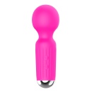 Masażer Mini Masager USB 20 funkcji – różowy, kompaktowy - 1
