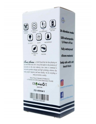 Stymulator-Rechargeable Mini Masager USB 20 Functions - Purple - Wibratory Magic Wand - 10