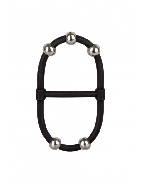 Beaded Dual Silicone Maximizer - Pierścienie erekcyjne niewibrujące - 1