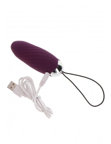 Wibrujący Zdalnie Sterowany Mini Wibrator Knock Knock Eggstavagant - Wibratory Jajeczka - 4