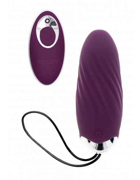 Wibrujący Zdalnie Sterowany Mini Wibrator Knock Knock Eggstavagant - Wibratory Jajeczka - 5