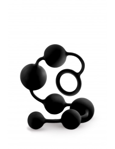 Anal Adventures Large Anal Beads - Kulki analne, koraliki analne - 3