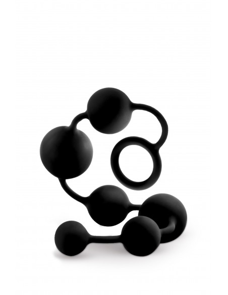 Anal Adventures Large Anal Beads - Kulki analne, koraliki analne - 3