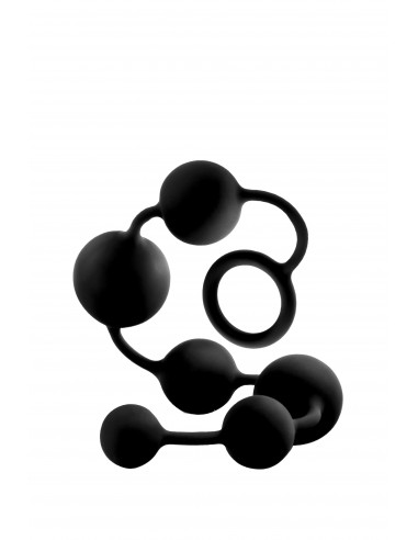 Anal Adventures Large Anal Beads - Kulki analne, koraliki analne - 4