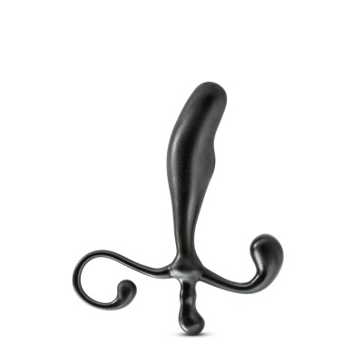 Stymulator prostaty Anal Adventures - profil zakrzywiony, utrzymanie bez użycia rąk, ABS, dł. 12,7 cm - 1