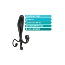 Stymulator prostaty Anal Adventures - profil zakrzywiony, utrzymanie bez użycia rąk, ABS, dł. 12,7 cm - 2