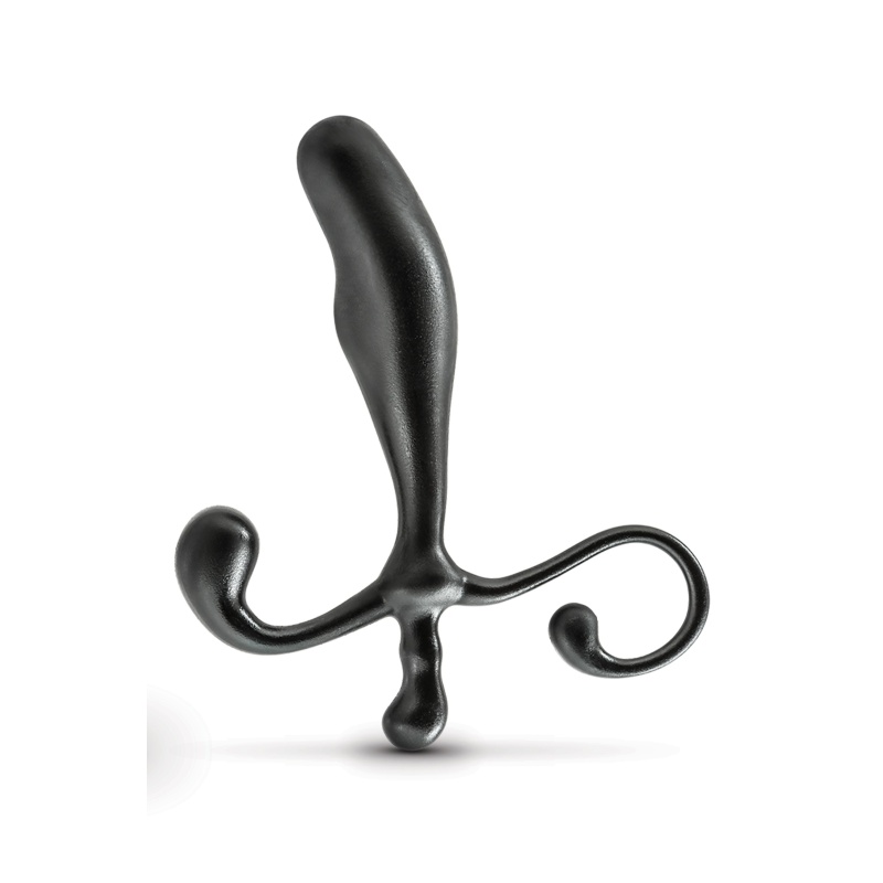 Stymulator prostaty Anal Adventures - profil zakrzywiony, utrzymanie bez użycia rąk, ABS, dł. 12,7 cm - 7