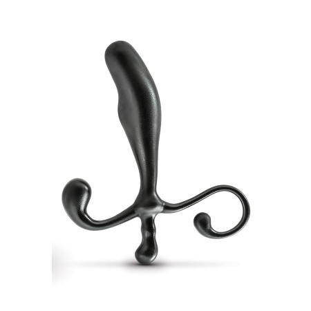 Stymulator prostaty Anal Adventures - profil zakrzywiony, utrzymanie bez użycia rąk, ABS, dł. 12,7 cm - 7