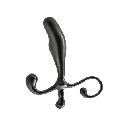 Stymulator prostaty Anal Adventures - profil zakrzywiony, utrzymanie bez użycia rąk, ABS, dł. 12,7 cm - 8