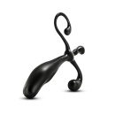 Stymulator prostaty Anal Adventures - profil zakrzywiony, utrzymanie bez użycia rąk, ABS, dł. 12,7 cm - 11
