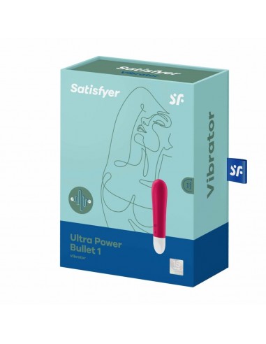 Mini Wibrator - Ultra Power Bullet 1 (Red) - Wibratory Mini - 6