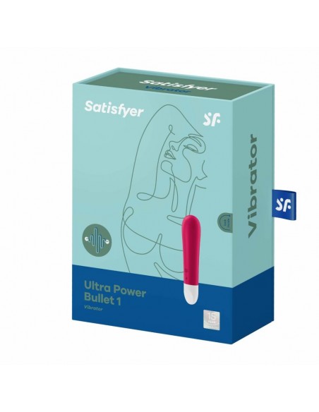 Mini Wibrator - Ultra Power Bullet 1 (Red) - Wibratory Mini - 6