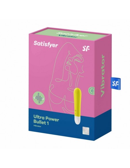 Mini Wibrator - Ultra Power Bullet 1 (Yellow) - Wibratory Mini - 6