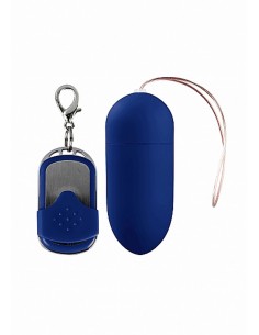 Duże Jajeczko Wibrujące 10 Funkcji - Blue - Wibratory Jajeczka - 1