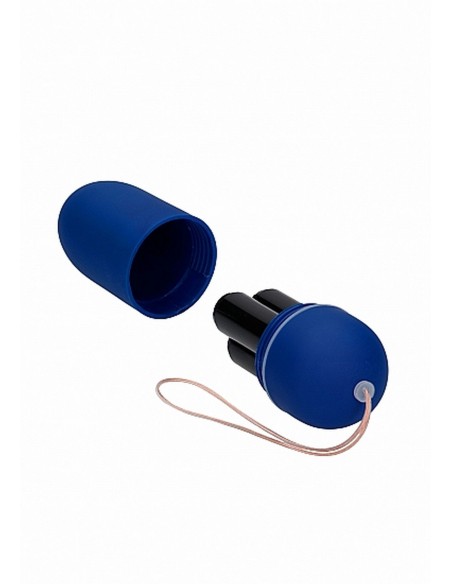 Duże Jajeczko Wibrujące 10 Funkcji - Blue - Wibratory Jajeczka - 7