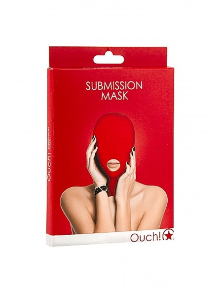 Submission Mask - Red - Opaski i maski na oczy - 2