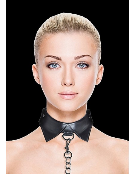 Exclusive Collar / Leash - Black - Chokery, obroże i smycze - 1