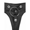 Uprząż do dildo Elastic Harness - elastyczne paski, regulacja, pierścień do 50 mm i stabilne mocowanie - 7