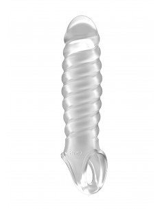 No.32 - Stretchy Penis Extension - Translucent - Przedłużki i nakładki na penisa - 1