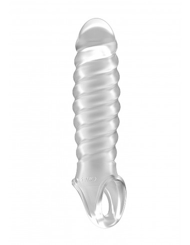No.32 - Stretchy Penis Extension - Translucent - Przedłużki i nakładki na penisa - 1