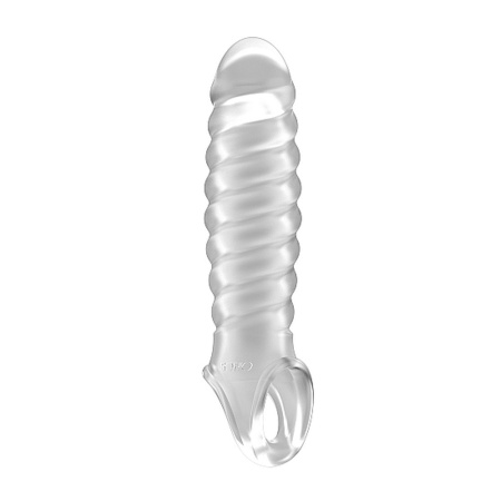 Nakładka wydłużająca No.32 rozciągliwa przezroczysta TPE 15,2 cm - 1