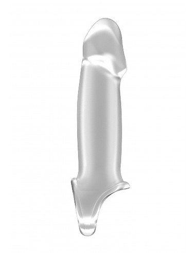 No.33 - Stretchy Penis Extension - Translucent - Przedłużki i nakładki na penisa - 2