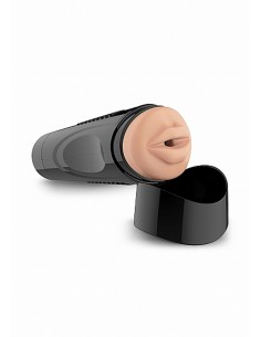 Self Lubrication Easy Grip Masturbator Xl Oral - Flesh - Masturbatory i Sztuczne pochwy - 1