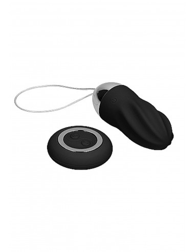 Wibrujące Jajeczko Zdalnie Sterowane George - Black - Wibratory Jajeczka - 4