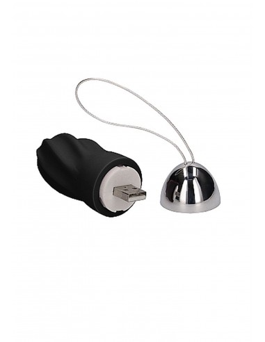 Wibrujące Jajeczko Zdalnie Sterowane George - Black - Wibratory Jajeczka - 5