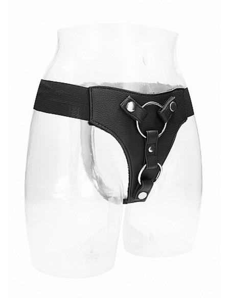 Double Penetration Harness - Black - Uprzęże Strapon - 1