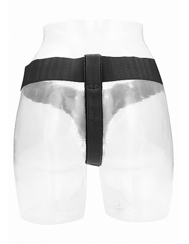 Double Penetration Harness - Black - Uprzęże Strapon - 5
