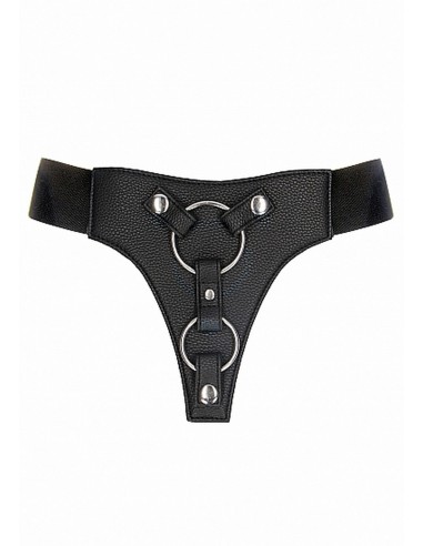 Double Penetration Harness - Black - Uprzęże Strapon - 6