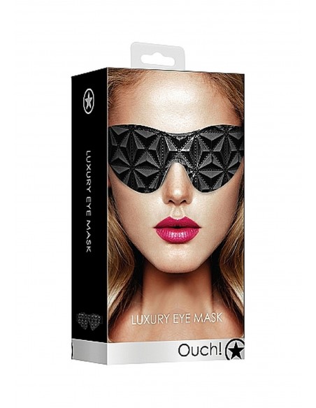 Opaska Erotyczna Luxury Eye Mask - Black - Opaski i maski na oczy - 3
