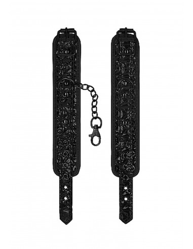 Luxury Hand Cuffs - Black - Kajdanki erotyczne - 6