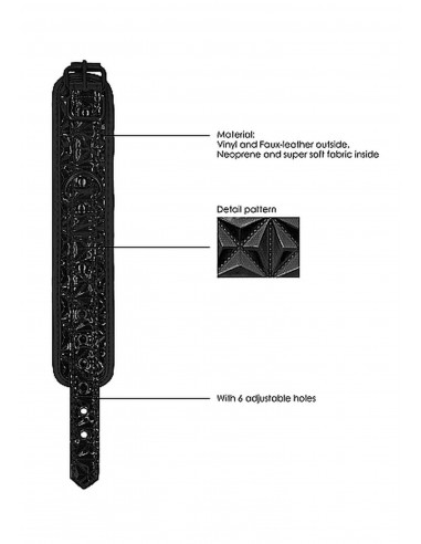 Luxury Hand Cuffs - Black - Kajdanki erotyczne - 9