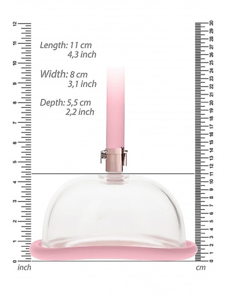 Pussy Pump - Rose Gold - Pompki do sutków i pochwy - 3
